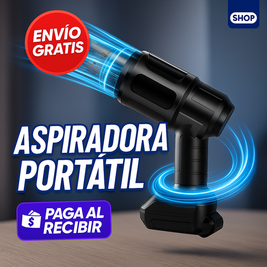 Aspiradora portátil potente