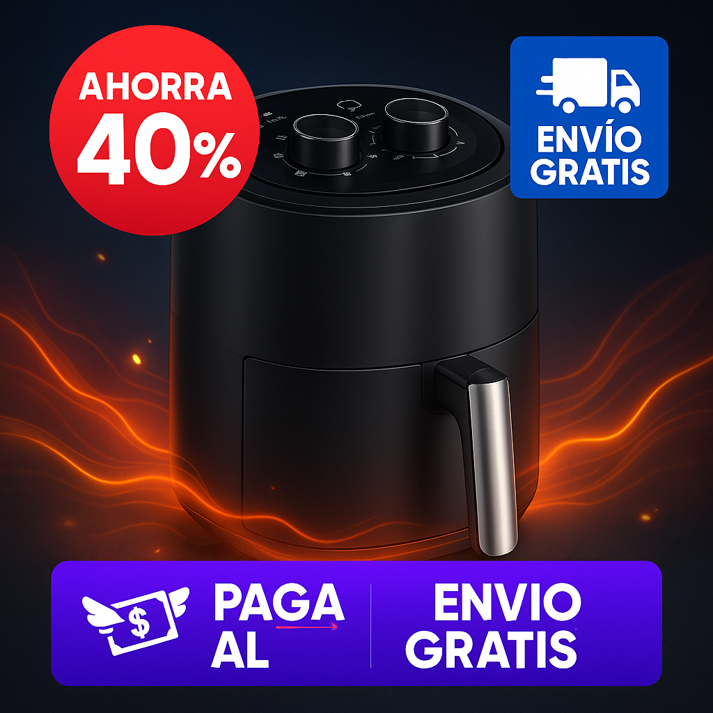 Freidora de aire 4L 1200w