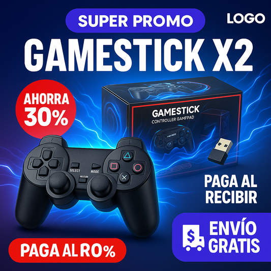 Consola retro game stick X2 plus 4k